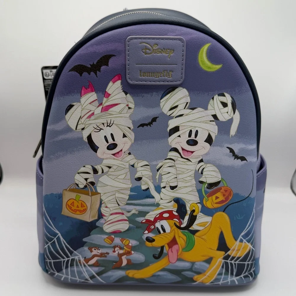 Disney Loungefly Halloween mini Backpack NWT